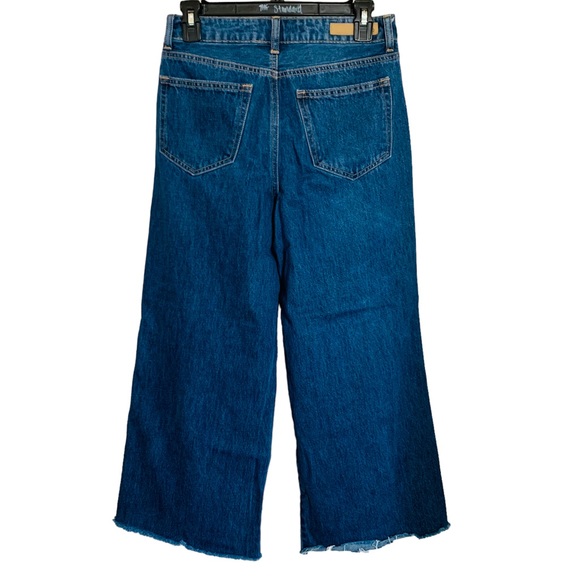 Cello | size 1 straight leg wide leg jean cut off boho 100% cotton denim - Picture 10 of 10